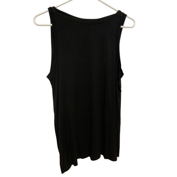 Allison Joy Black Tank Size Medium Excellent - Picture 7 of 8